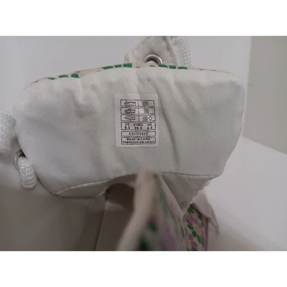 Rocket Dog Jazzin High Top Sneakers Women's 8.5 Pastel Floral Canvas Shoes Daisy - Picture 16 of 16